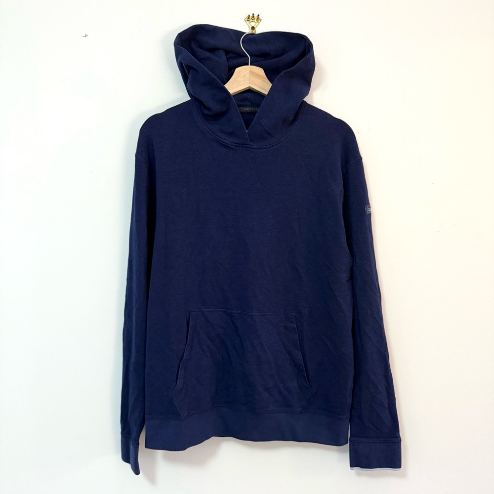 Greyson Gotham Hoodie Midweight Luxe Lounge Pullover $170 MSRP